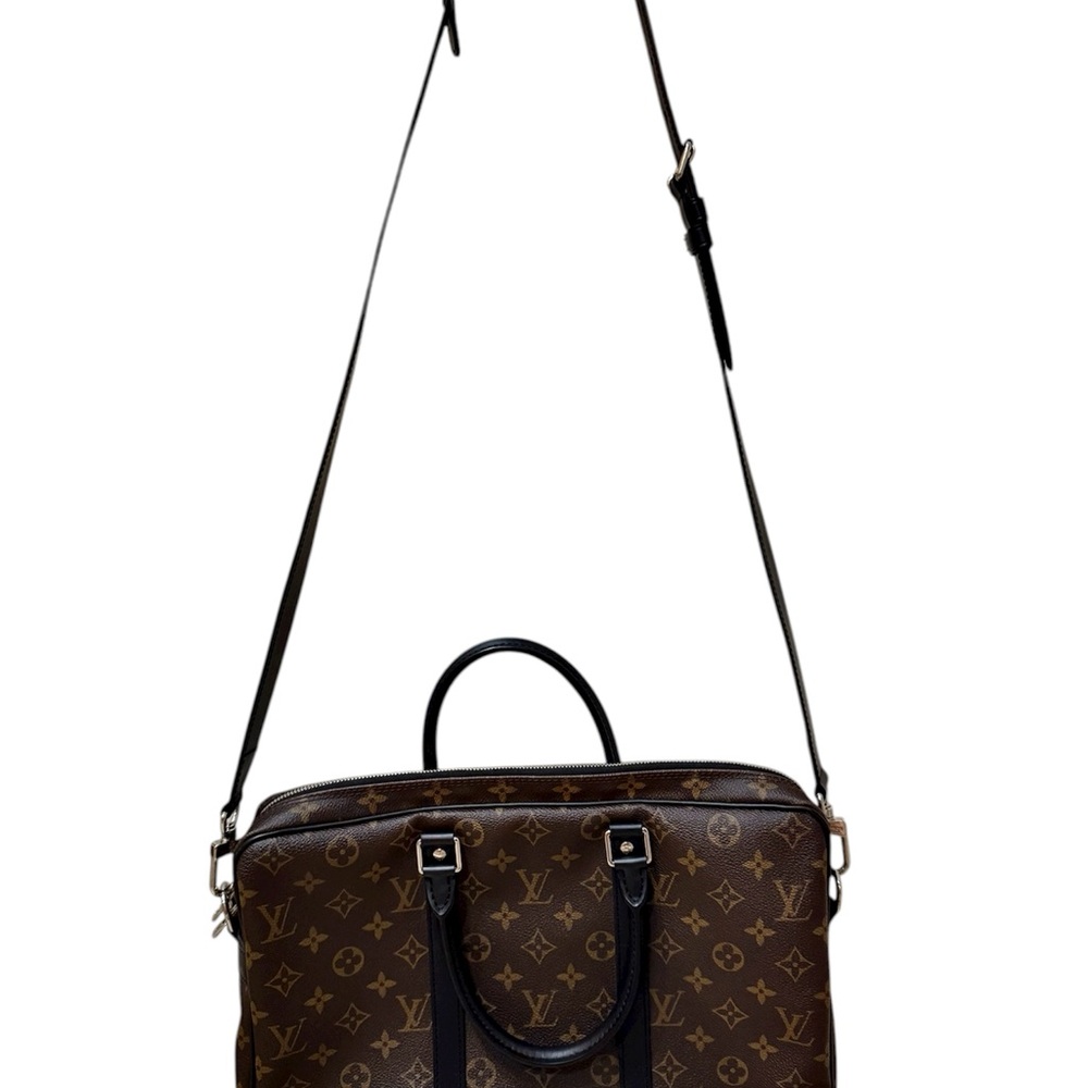 Louis Vuitton Dark Brown Monogram Briefcase